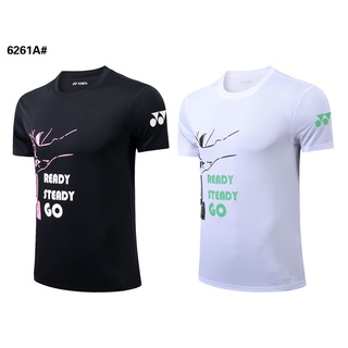 ใหม่ Yonex เสื้อยืดแขนสั้น เสื้อกีฬาแบดมินตัน เทนนิส สําหรับผู้ชาย และผู้หญิง 2022