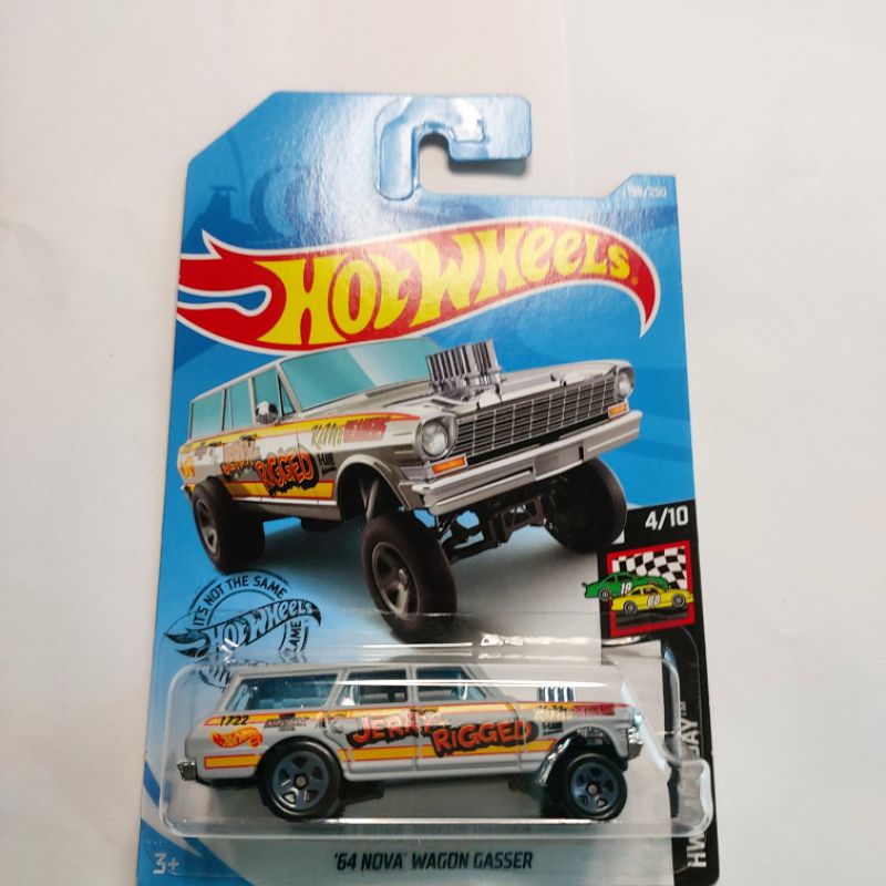รถเหล็ก Hotwheels 64 NOVA WAGON GASSER (ib48)
