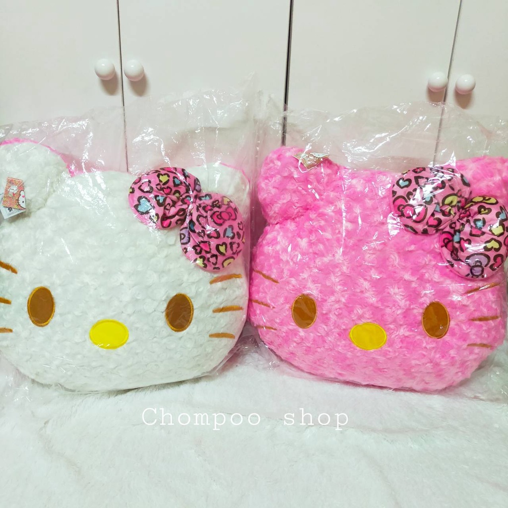 หมอนคิตตี้ หมอนพิงหลัง คิตตี้ Hello kitty  หนานุ่มมากค่ะ ขนาด 19 นิ้ว
