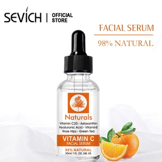 SEVICH Vitamin C Serum Make Skin Whitening Brightening Facial Essence 30ml