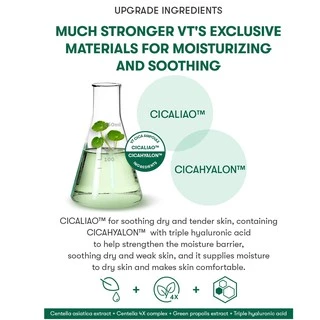 [VT] Cica Mild Cleansing Tissue 100 แผ่นทิชชู่เปียก
