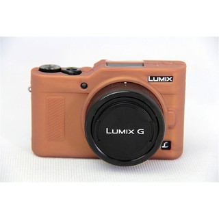 SILICONE CASE PANASONIC GF9 BROWN เคสกันกระเเทก (1163)