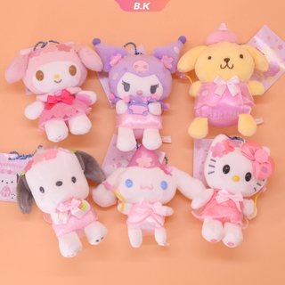 SANRIO HELLO KITTY จี้พวงกุญแจตุ๊กตายัดไส้สําหรับห้อยตกแต่ง