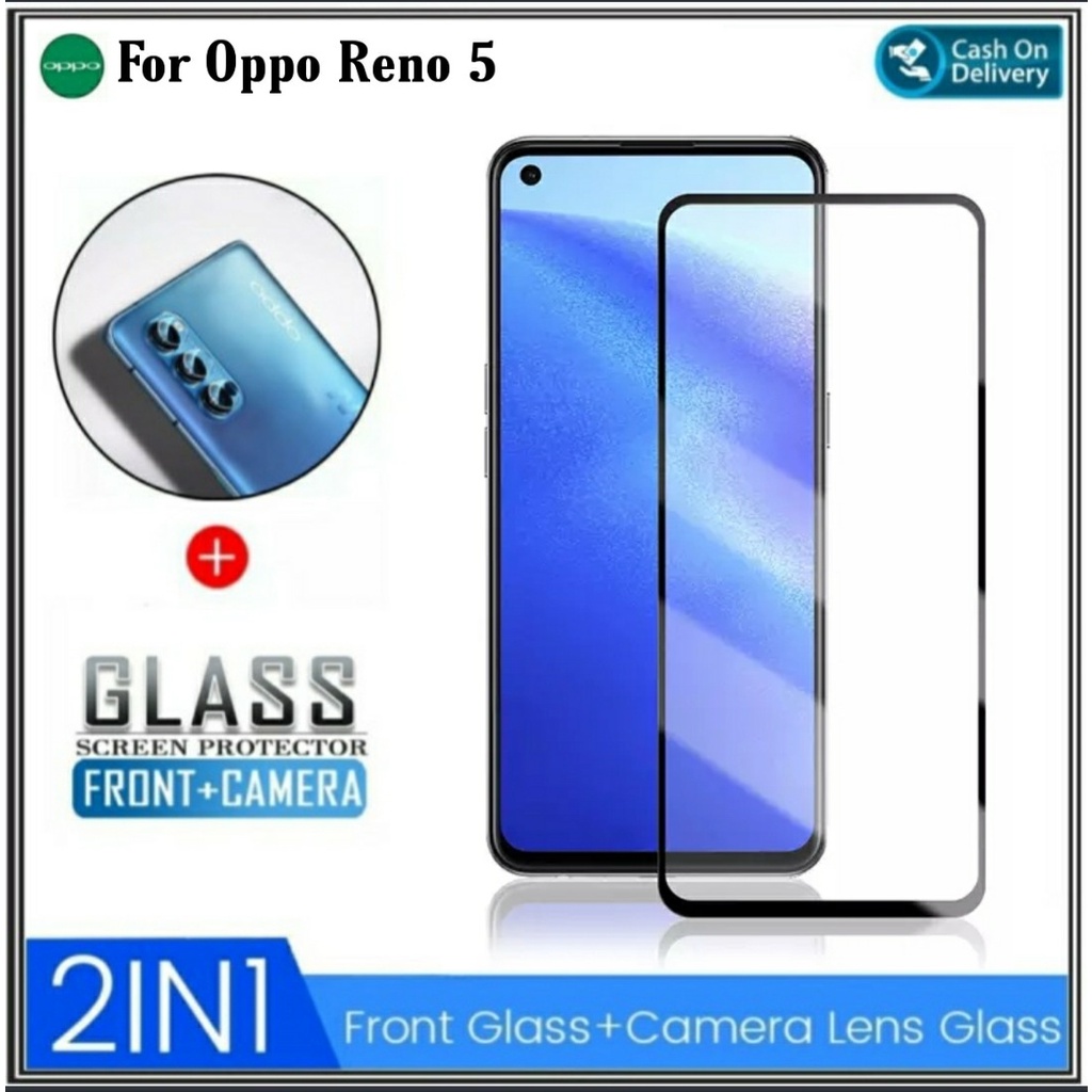 Mondi Store กระจกนิรภัย Oppo Reno 5 แถมกล้องกันรอย
