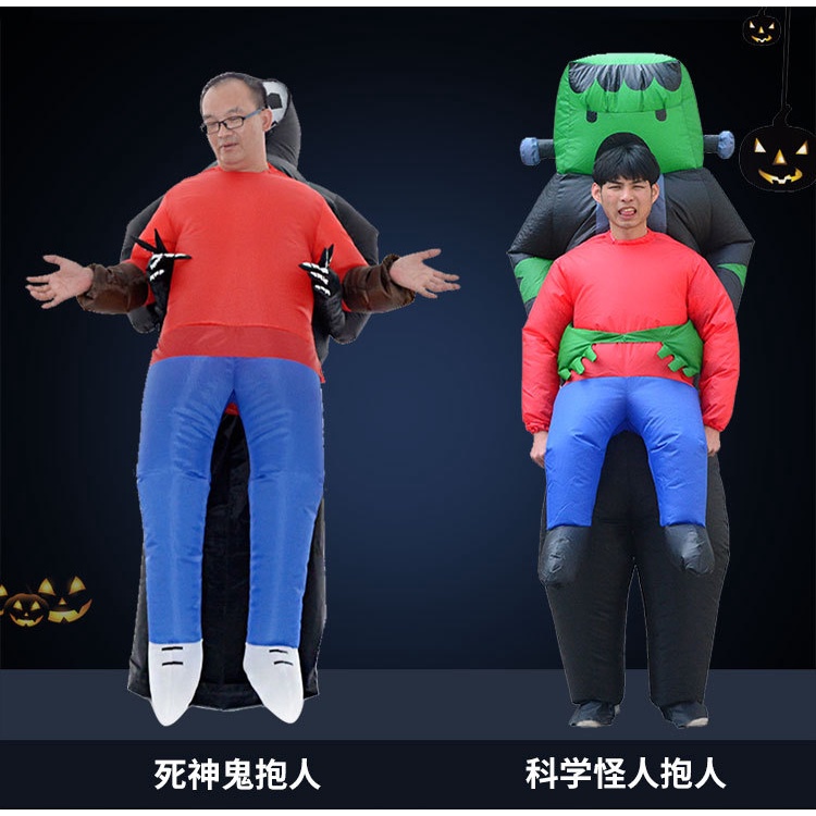 พร้อมส่ง👽ชุดมาสคอต เอเลี่ยน ชุดคอสเพลย์เอเลี่ยน ชุดตลกฮาโลวีน - รูปที่ 4