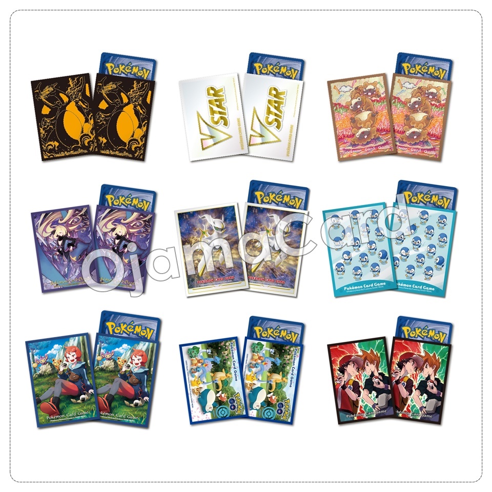 Pokémon Card Game Deck Shield | Card Sleeves (64ct) — ซองใส่การ์ดโปเกมอน「1 Pack」V1