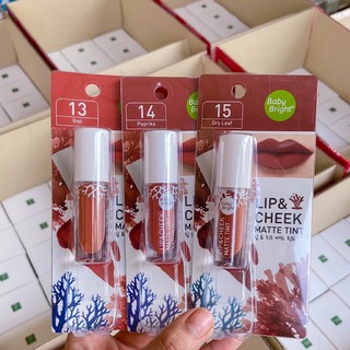 Baby Bright Lip &amp; Cheek Matte Tint 2.4 g.