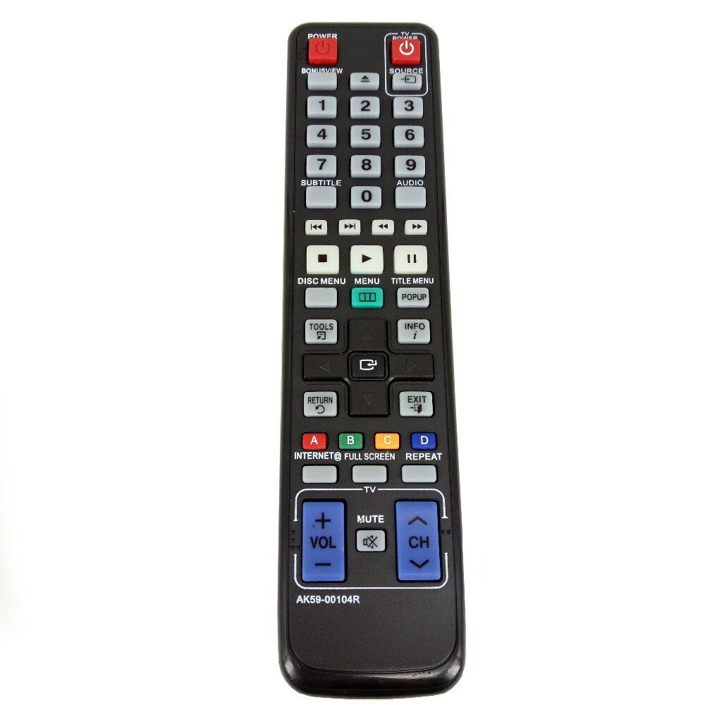 ใหม่เปลี่ยน AK59-0014R สําหรับ SAMSUNG Blu-Ray DVD Player Disc รีโมทคอนโทรลสําหรับ BD-C6900 BD-C6500