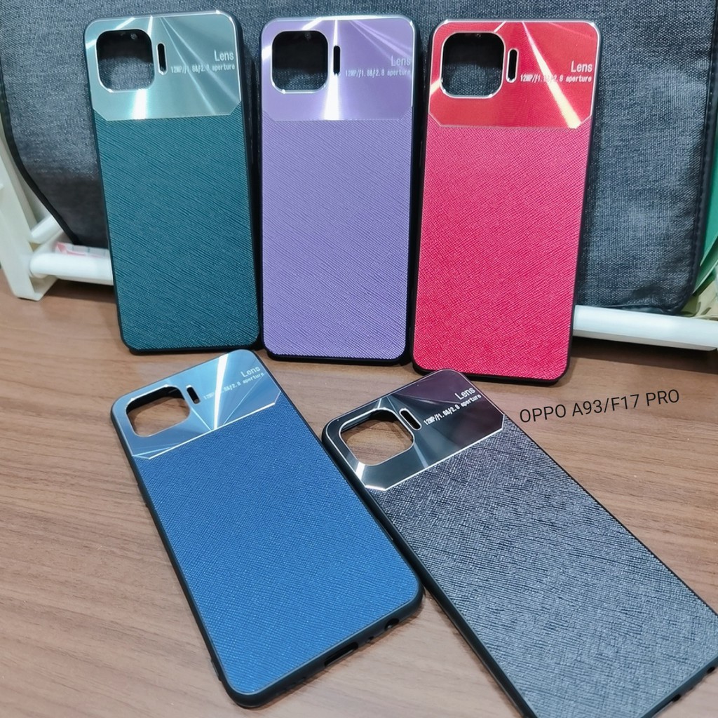 OPPO A5(2020),A9(2020)/OPPO A15/OPPO A31(2020)/OPPO A93/F17 PRO โลหะพร้อมซองหนัง