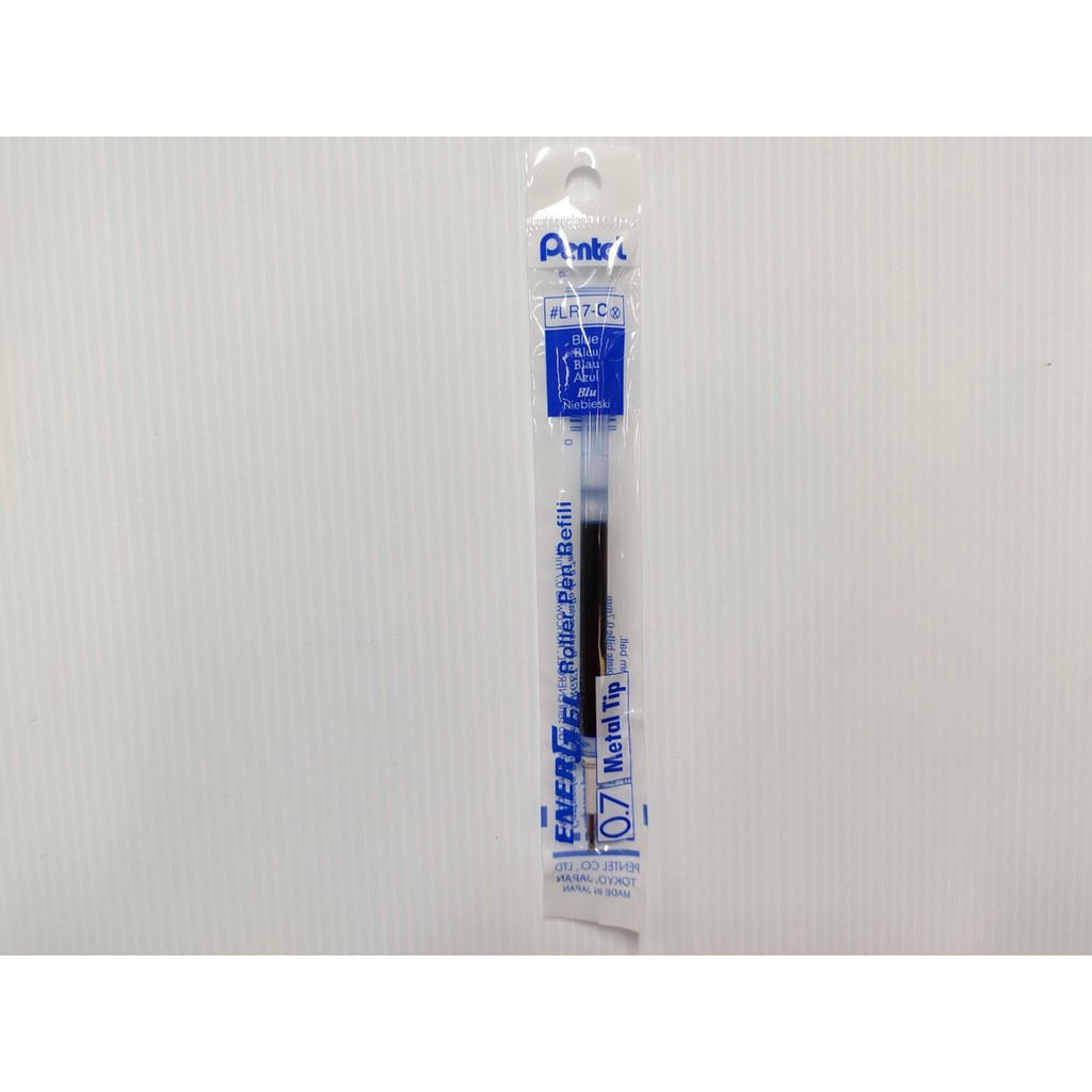 ไส้ปากกาหมึกเจล 0.7 มม. หมึกสีน้ำเงิน / แดง / ดำ  1 ด้าม/แพ็ค เพนเทล LR7-C/B/A