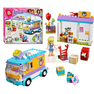 mega toys ตัวต่อ  SY888 ชุด friends ร้านขายของ จำนวน 202 ชิ้น