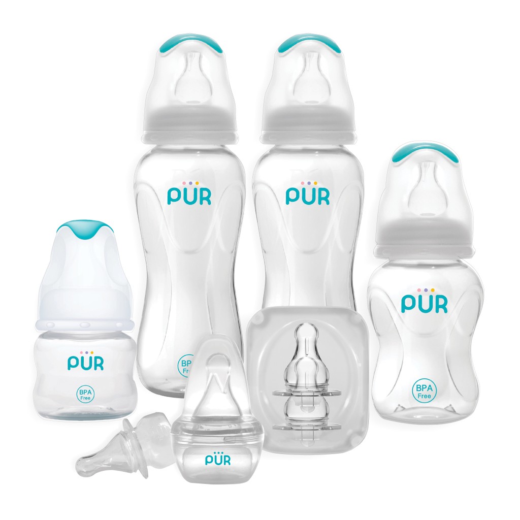 Pur กิ๊ฟเซตขวดนมคอมาตรฐาน (คอแคบ) Advanced Gift Set เซต 6 รูปที่ 4