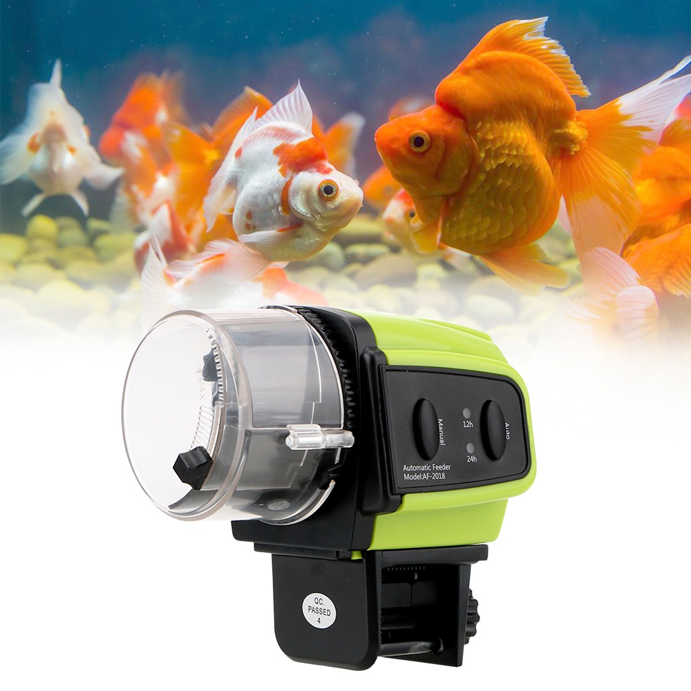อาหารปลาAutomatic Fish Timer Feeder 1 cs Digital Dislay Home Aquarium ...