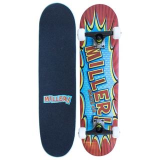 Skateboard Complete Miller Division Comic Size 7.75 x 31.5