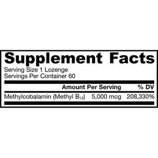 À¹‚à¸„ À¸”à¸¥à¸”à¹€à¸ž À¸¡ À¸§ À¸•à¸²à¸¡ À¸™à¸š 12 Vitamin B12 Methylcobalamin 2500 À¹à¸¥à¸° 5000 Mcg À¸¢ À¸« À¸­ Jarrow Formular À¸šà¸£à¸£à¹€à¸—à¸²à¸­à¸²à¸à¸²à¸£à¸Šà¸² 649