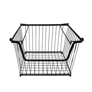 ตะกร้าเหลี่ยม BLACKY SB002  KITCHEN BASKET SQUARE BLACKY SB002