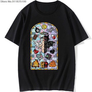 เสื้อยืด คอกลม พิมพ์ลาย The Binding of Isaac Pocket Artwork สําหรับผู้ชายS-5XL