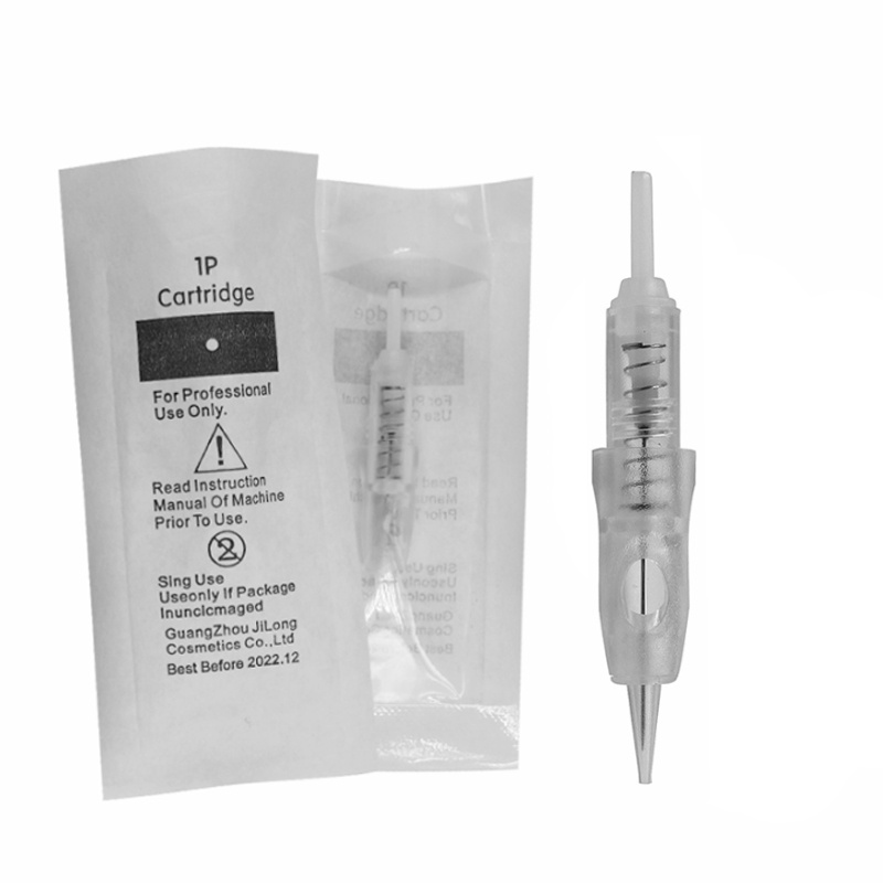 Professional E.O. Gas Screw Tattoo Eyebrows Disposable Tattoo Cartridge Needles For Permanent Makeup