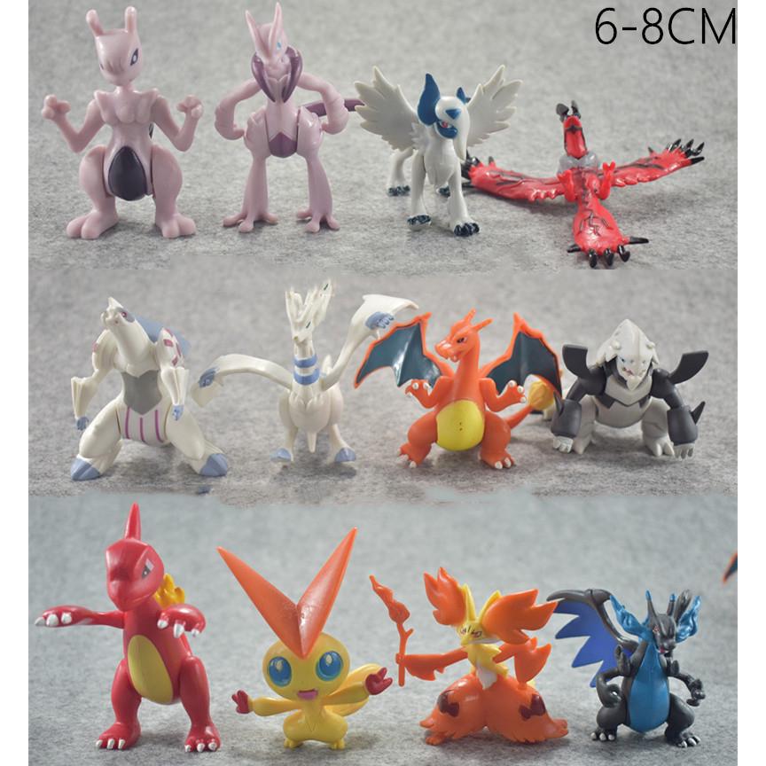 ของเล่นฟิกเกอร์ Pokemon Charizard venusaur ivysaur 6-8 ซม.