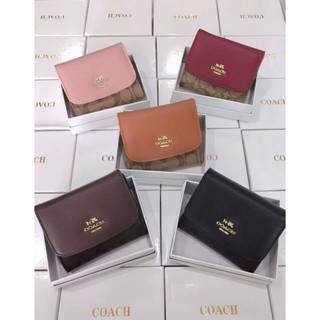 กระเป๋าสตางค์Coachใบสั้น3พับ