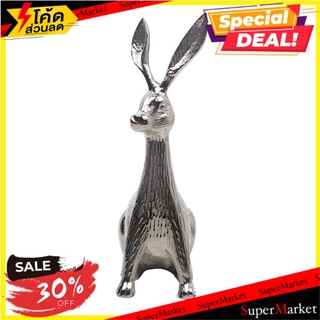 ของตกแต่งกระต่าย HOME L&amp;S TEENA สีเงิน อุปกรณ์ตกแต่งบ้านอื่นๆ RABBIT DECORATION HOME L&amp;S TEENY 16X9X28.8CM SILVER