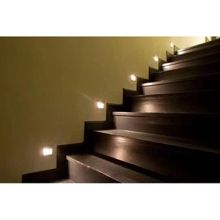 คุณภาพอันดับแรก***ไฟฝังพื้นไฟฝังบันได LED รุ่นใหม่พร้อม(มาตรฐาน มอก) ไฟในโคม3w-6w กันน้ำ ip65 220V