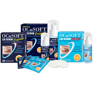 OcuSoft Lid Scrub ผลิตภัณฑ์ทำความสะอาดเปลือกตา