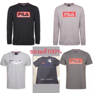 FILA FILA FLLSLSM เสื้อ​ลำลองผู้ชาย​ #สินค้าลิขสิทธิ์แท้ 100%