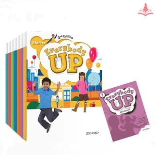 หนังสือเรียนและสมุดงานภาษาอังกฤษสำหรับเด็กและนักเรียนระดับประถมศึกษา—Primary School Student Children's Oxford English Textbook Workbooks Exercise Book “Everybody Up 2th Edition Grade Starter/1/2/3/4/5/6”