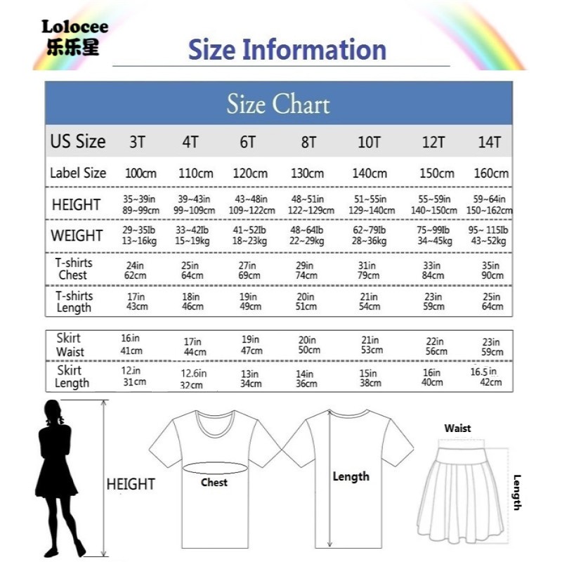 SANRIO ชุดเสื้อยืด ลาย Melody Kuromi และกระโปรง สีชมพูน่ารัก แฟชั่นฤดูร้อน สําหรับเด็กผู้หญิง จํานวน 2 ชิ้น - รูปที่ 3