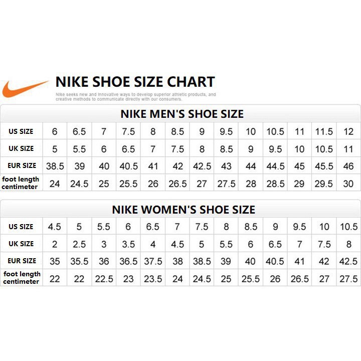 Nike tekno hotsell size guide