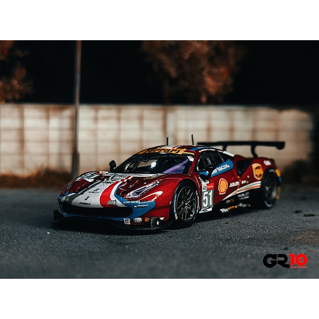 Ferrari 488 GTE 24h of Le Mans 2019 by Ferrari 1:64 (tarmac)