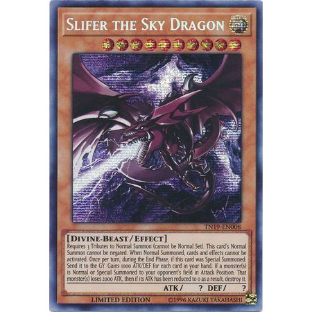 การ์ด Yugioh - TCG - Slifer the Sky Dragon / TN19-EN008