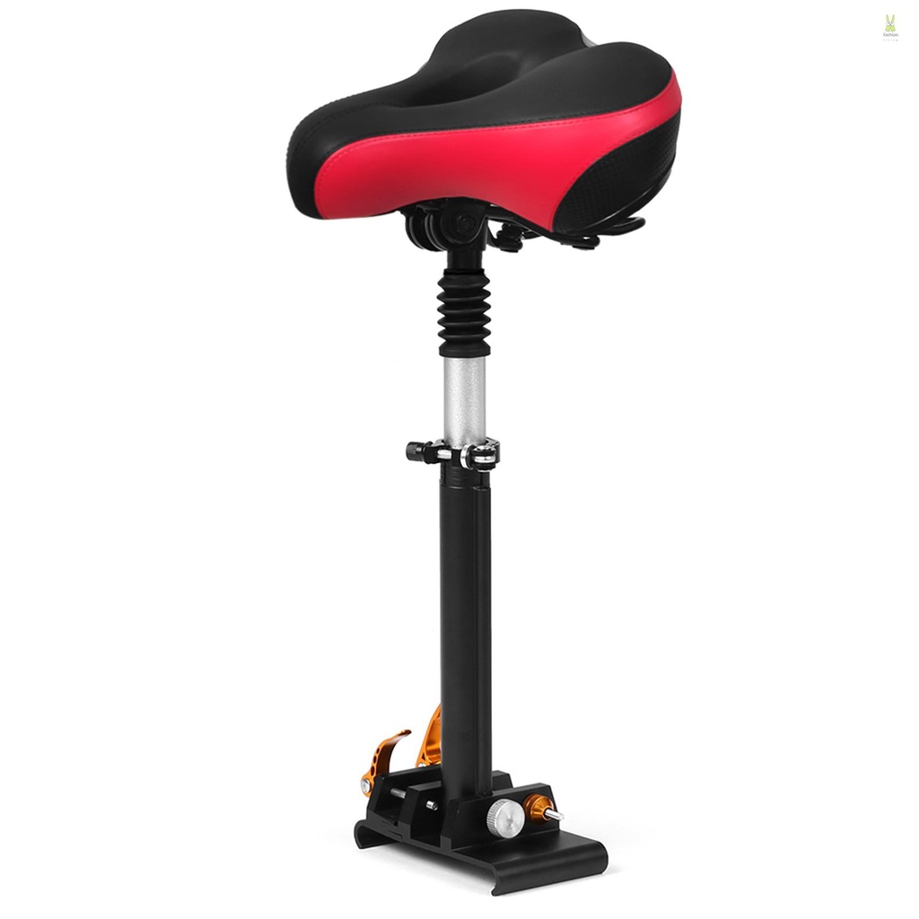 Flt ชุดอานนั่งสกูตเตอร์ไฟฟ้า พับได้ ปรับความสูงได้ พร้อมกันชน สําหรับ Electric Scooter Pro Chair