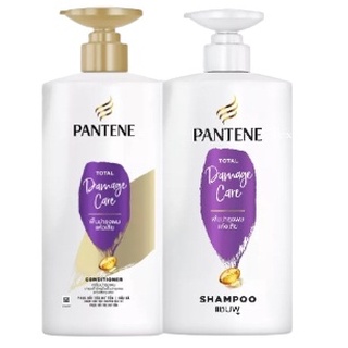 [แพ็คคู่] Pantene แพนทีน โททัล ดาเมจ แคร์ 410 มล. x 2 ม่วง