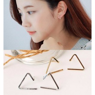 ต่างหูรูปสามเหลี่ยม Triangle stud