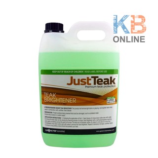 น้ำยาปรับสีไม้สักประกอบด้วยกรดออกซาลิก 5 ลิตร Teak color stabilizer consisting of 5 liter of oxalic acid