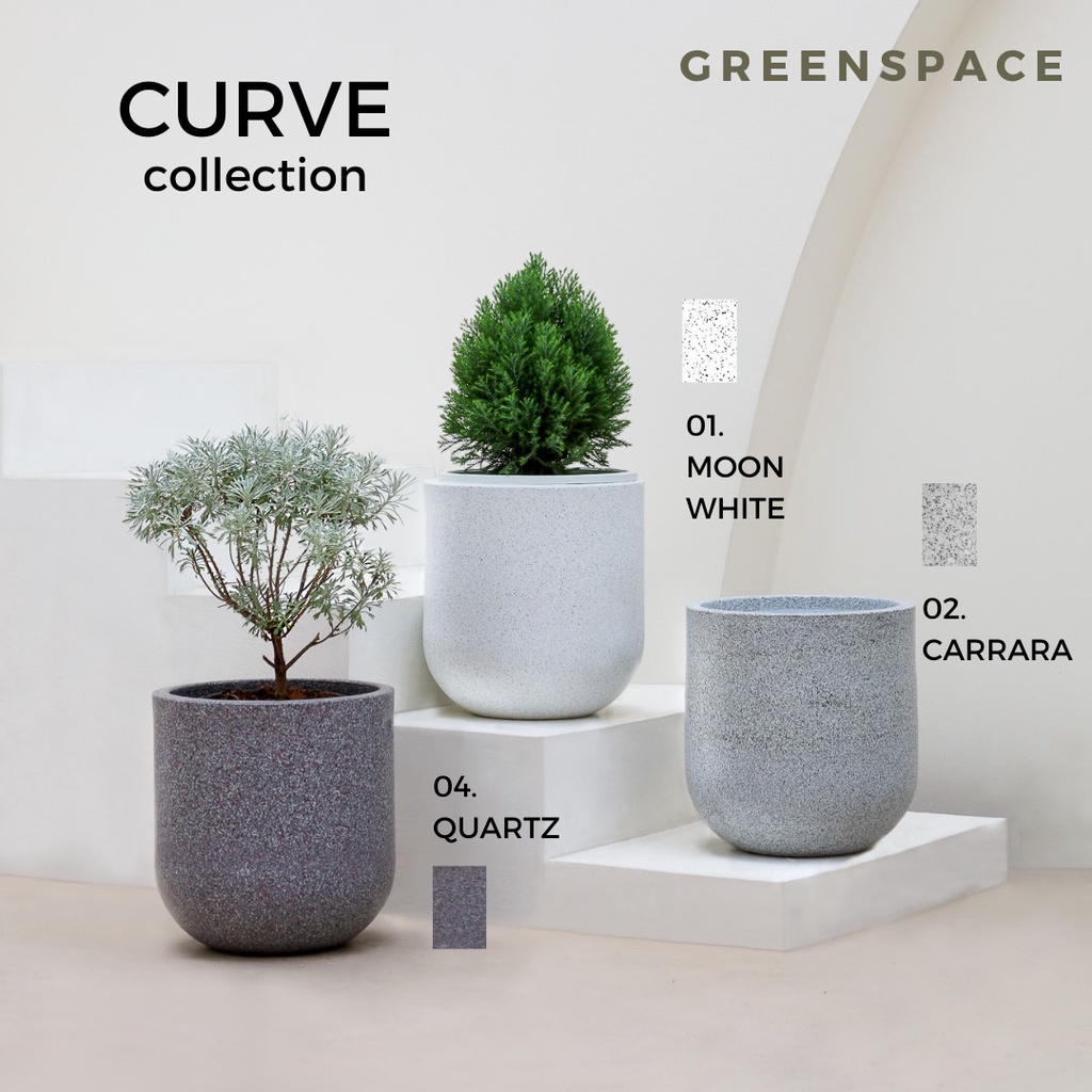 กระถางโพลิเมอร์ Polymer Plant Pot 10 นิ้ว