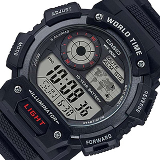 Casio นาฬิกาข้อมือผู้ชาย สายเรซิ่น รุ่น AE-1400WH-1AV มั่นใจ ของแท้ 100% ประกันศูนย์ 1 ปี