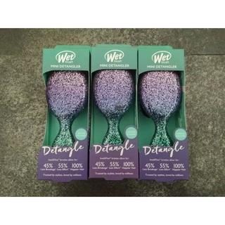 WET BRUSH [++สินค้ามีตำหนิ รอยถลอก และแพคเกจยับไม่มีผลต่อการใช้งาน] MINI DETANGLER [สินค้าตำหนิไม่ร่วมโปรของแถมGWP]