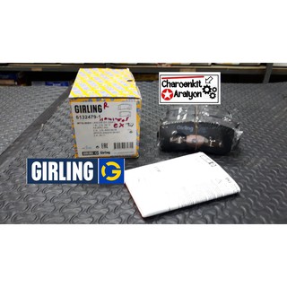 Girling ผ้าเบรคหลัง Mitsubishi Lancer EX GS41 1.8-2.0 L ปี 09-15,Pajero WG 3.2-3.5 L 4WD ปี 99-06,Space 2.4 L6132479-1/T