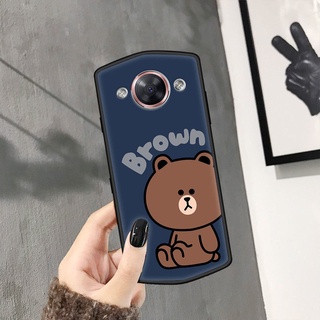 เคสโทรศัพท์ Meitu 。 เคสโทรศัพท์มือถือ แบบนิ่ม ลายหมีสีน้ําตาล สําหรับ Meitu T9 M6 M4 T8 M8s v4s v7 v6