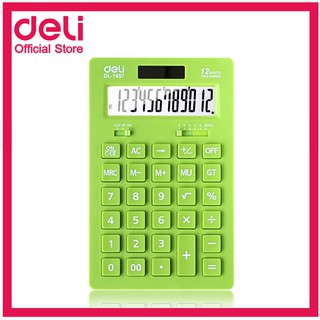 Deli 1657A calculator Fashion เครื่องคิดเลขแฟนซี