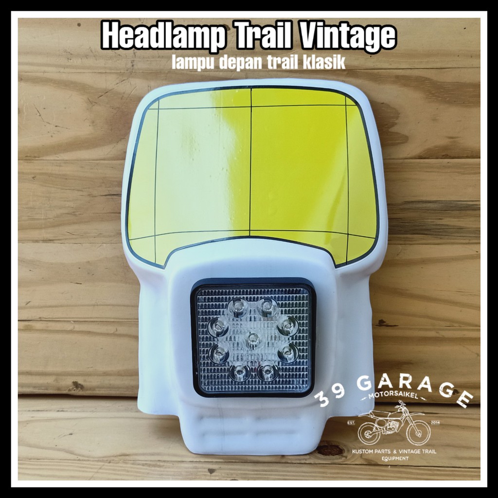 Vintage enduro ไฟหน ้ า vintage trail ไฟหน ้ าคลาสสิกโคมไฟ Old School elba