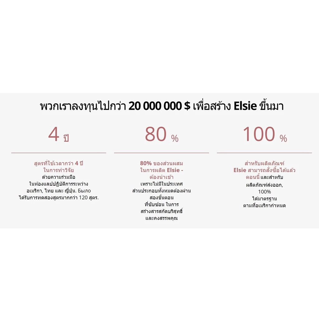 ELSIE ผลิตภัณฑ์ฟื้นฟูสุขภาพผิวหนัง และบรรเทาสะเก็ดเงิน - เซ็ต 3 กล่อง thumbnail 8
