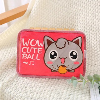 กระเป๋าน้ำร้อนไฟฟ้า รุ่น Wow Cute Ball สีชมพูเข้ม