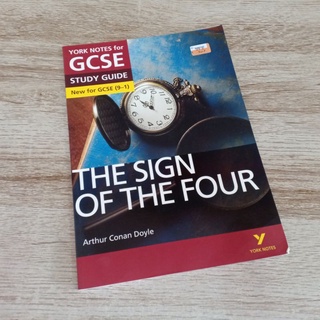 GCSE English Study guide : the sign of the four #มือสอง