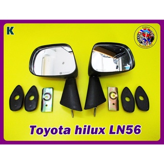 กระจกมองข้าง  -   REAR VIEW DOOR WING SIDE MIRROR For Toyota Hilux Pickup LN50 LN56 1984-1988