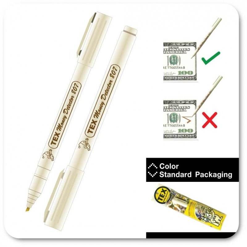 CWD ปากกา ตรวจธนบัตรปลอม แบงค์ปลอม tex สีใสไม่ทำให้แบงค์เป็นรอย(1ด้าม)