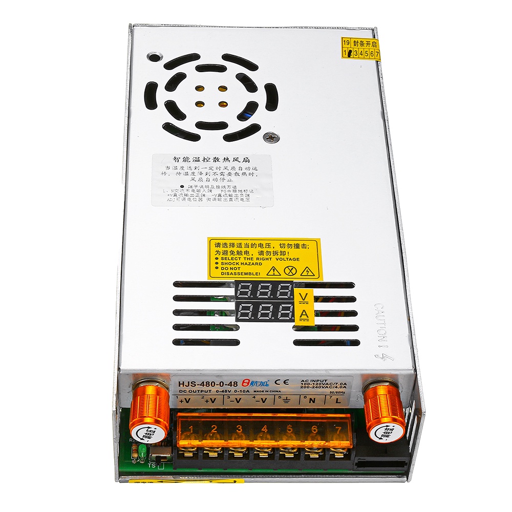 Hjs หม้อแปลงพาวเวอร์ซัพพลาย AC 110 220V เป็น DC 0-24 36 48V 480W พร้อมหน้าจอดิจิทัลคู่ ราคา ถูกที่สุด ดีลบีเคเค แกลเลอรีภาพที่ 7